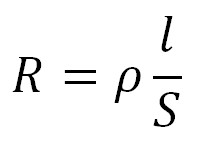 resistance formula