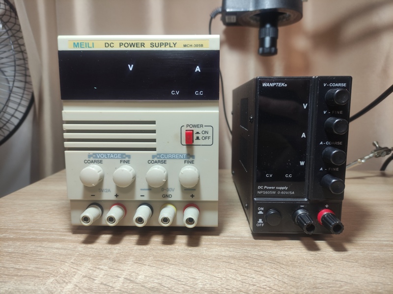 linear and switching lab power supplies