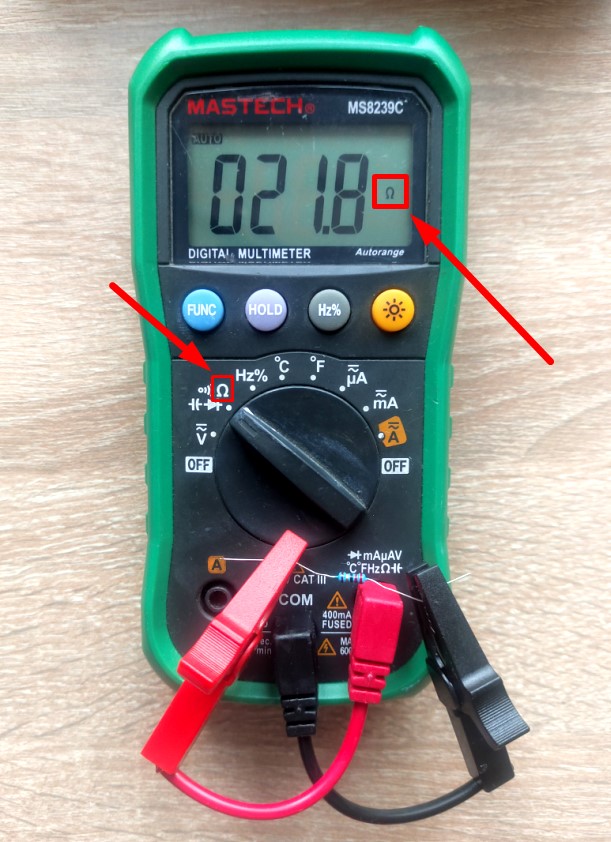 measure the resistor with a multimeter
