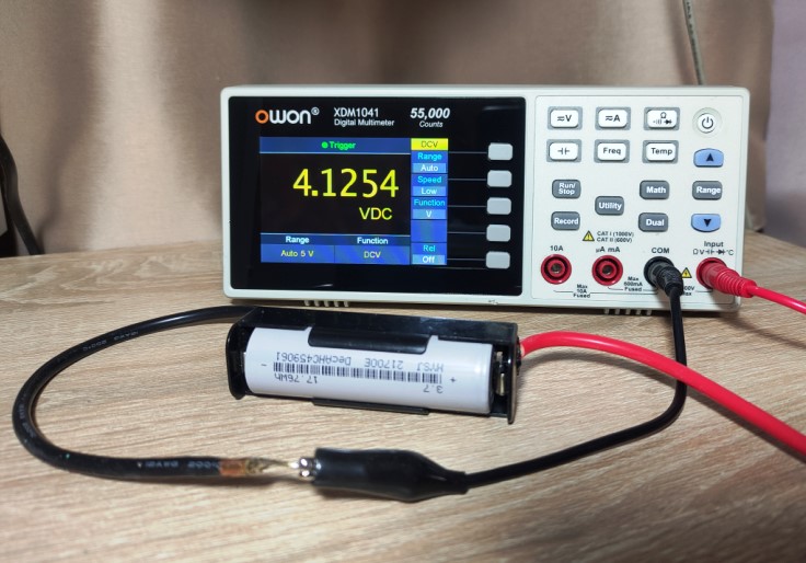how to measure emf of a battery