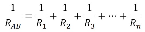 formula of parallel resistors